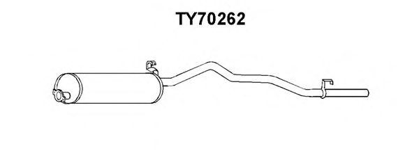 VENEPORTE TY70262 End Silencer